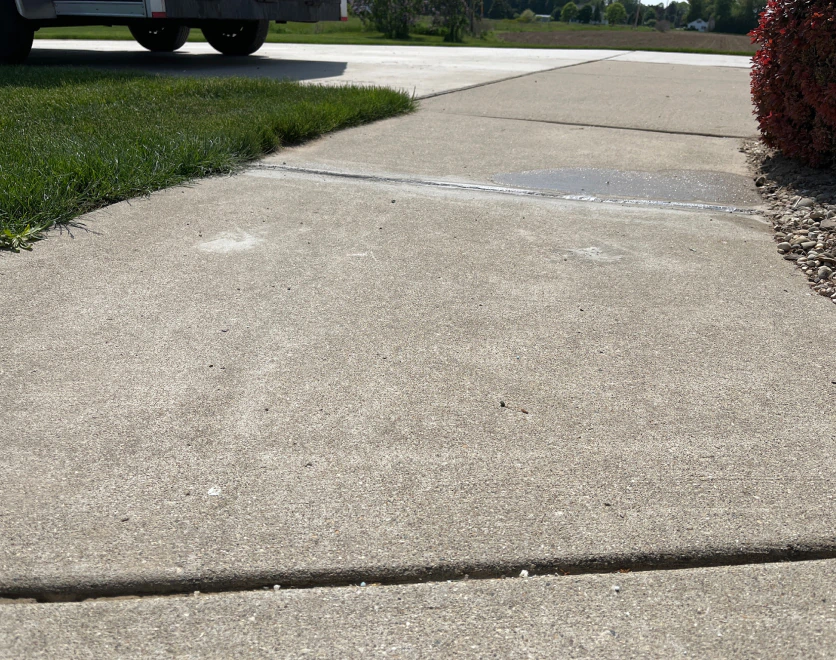 Driveway Leveling After Mt. Morris, MI