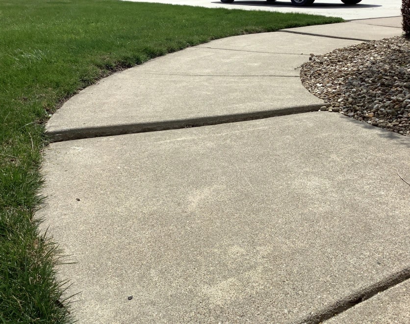 Driveway Leveling Before Mt. Morris, MI
