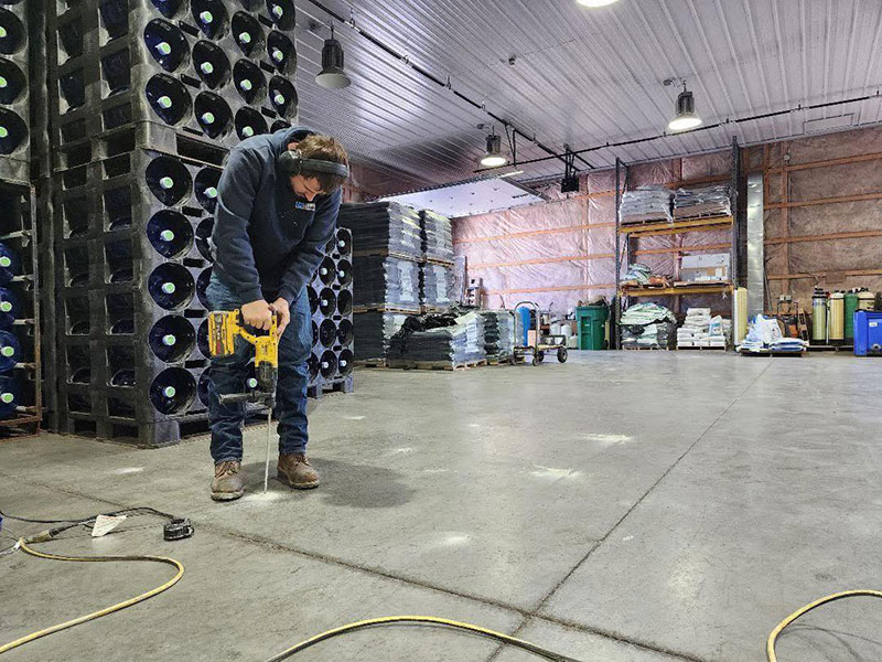 Warehouse Floor Leveling Saginaw
