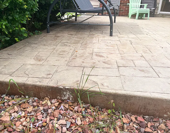 patio concrete leveling Mt. Morris, MI