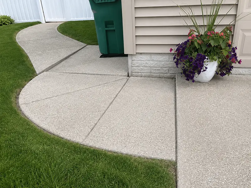 Fixing a Dangerous Walkway Saginaw, MI