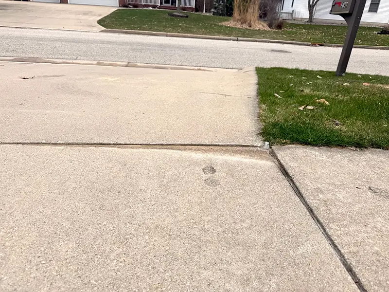 Driveway Concrete Lifting in Swartz Creek, MI