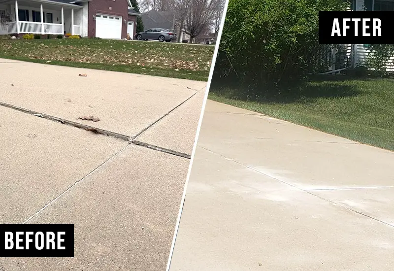Driveway & Sidewalk Concrete Lifting in Swartz Creek, MI