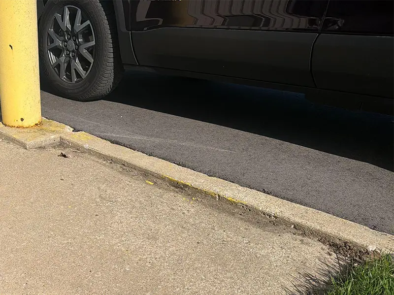 Sidewalk Leveling & Drainage Improvement in Essexville, MI